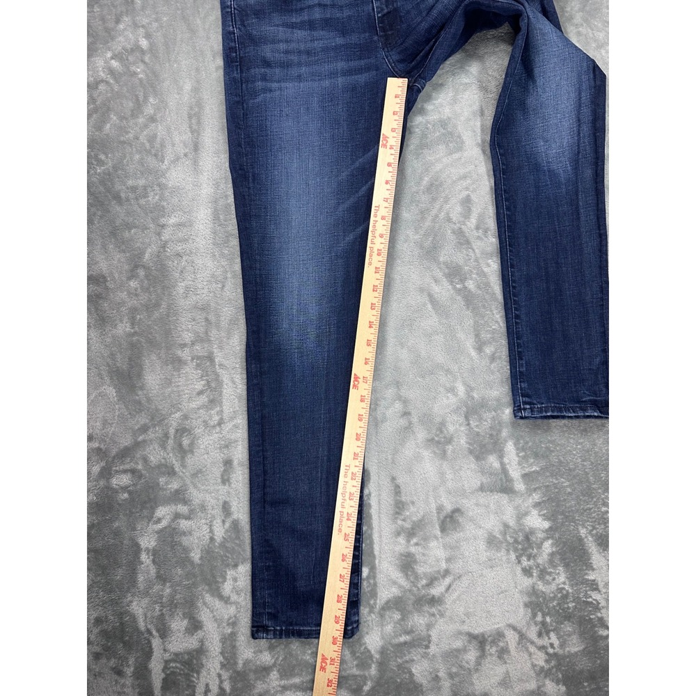 Polo Ralph Lauren Sullivan Slim Jeans Mens 31R Dark Wash Blue Denim Pants 31x30 - Picture 4 of 12